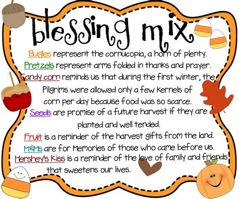 Blessing Mix Printable